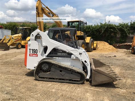 bobcat t190 compact track loader|bobcat t190 skidsteer.